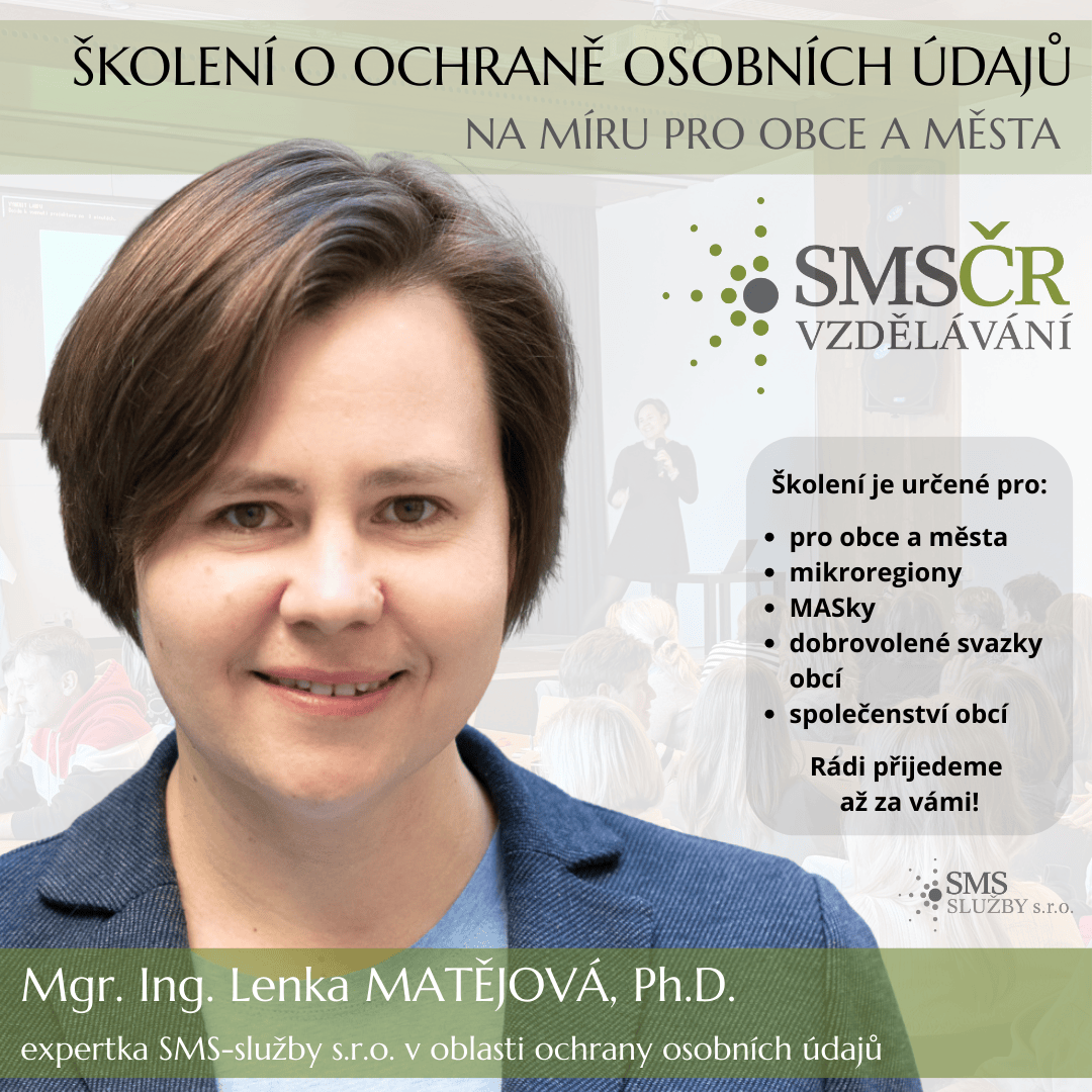 Školení o ochraně osobních údajů na míru